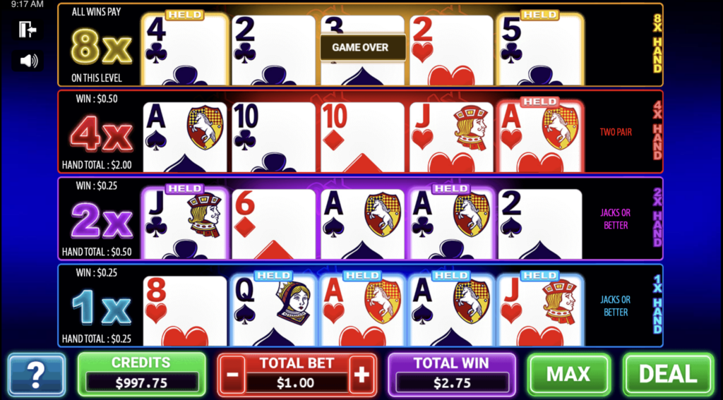 Deuces Wild Video Poker - CasinoGuide Deuces Wild Video Poker
