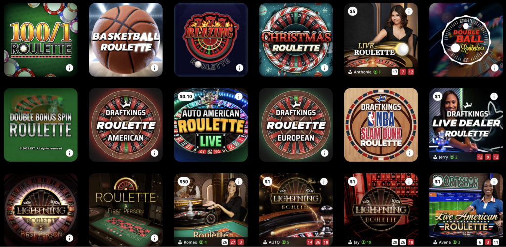 Roulette Games - CasinoGuide Roulette Games