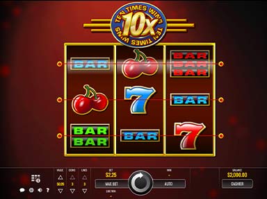 10 times wins slot