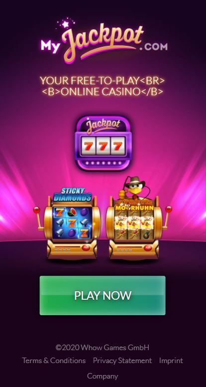 MyJackpotCasino Mobile Review