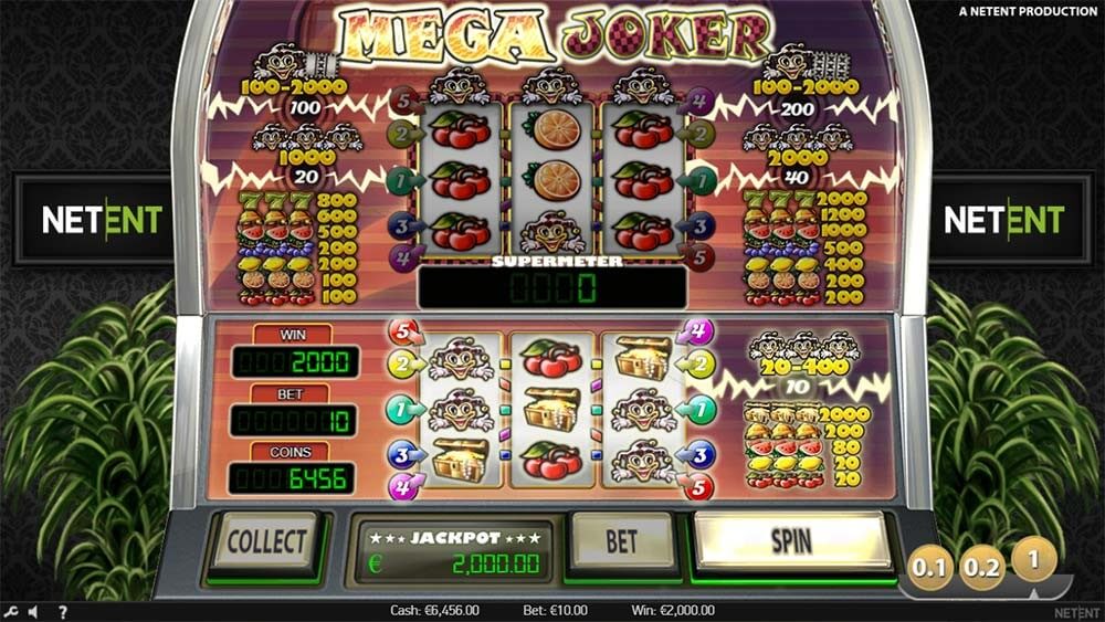 Mega Joker Bonus Features