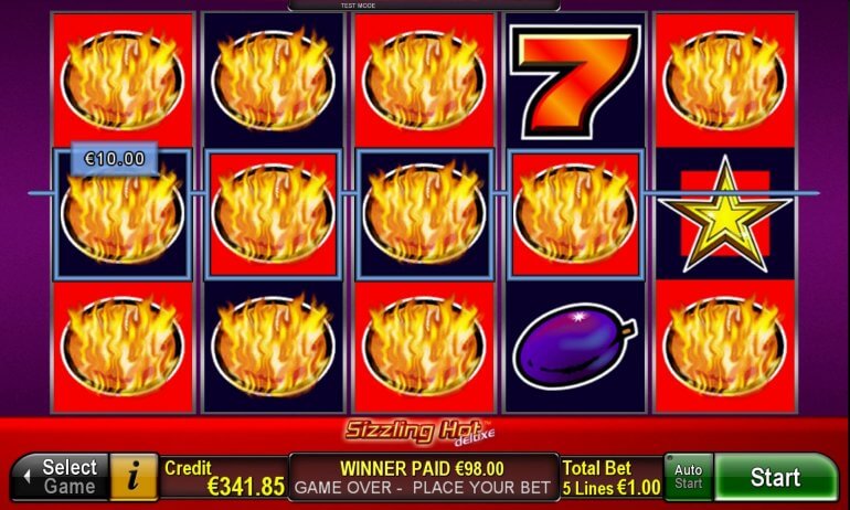 SizzlingHotdeluxe_BigWin - CasinoGuide Sizzling Hot Deluxe Slot