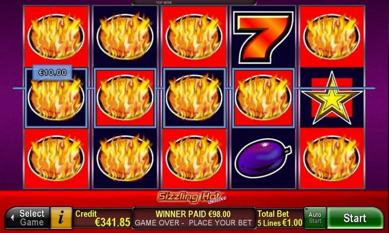 Sizzling Hot Deluxe Slot