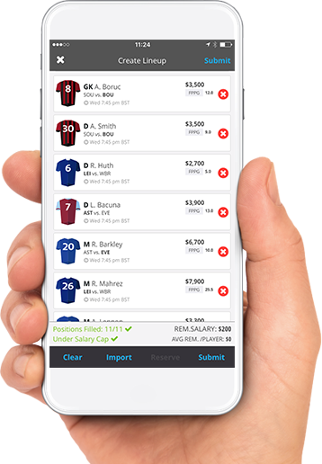 Are there any Daily Fantasy Sports Mobile Apps? 