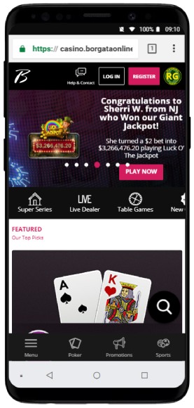 Borgata Mobile Casino App