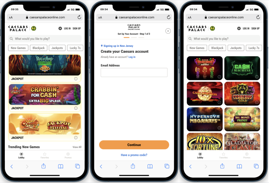Caesars Casino - CasinoGuide Caesars Casino