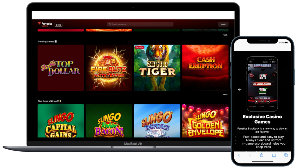 Fanatics Casino Mobile Deskop - CasinoGuide Fanatics Casino Mobile Deskop