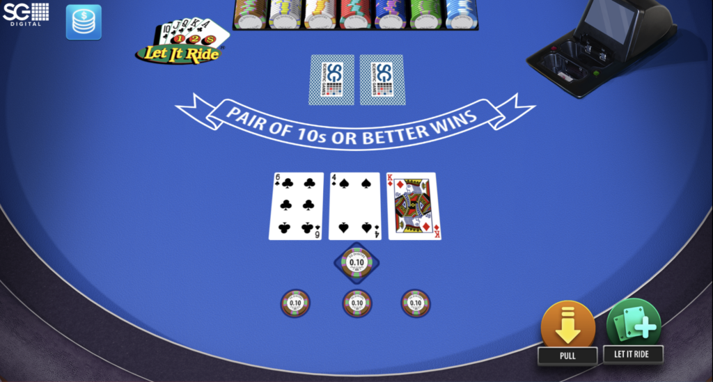 Let it Ride - CasinoGuide Let it Ride