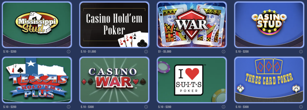 Poker Online Games - CasinoGuide Poker Online Games