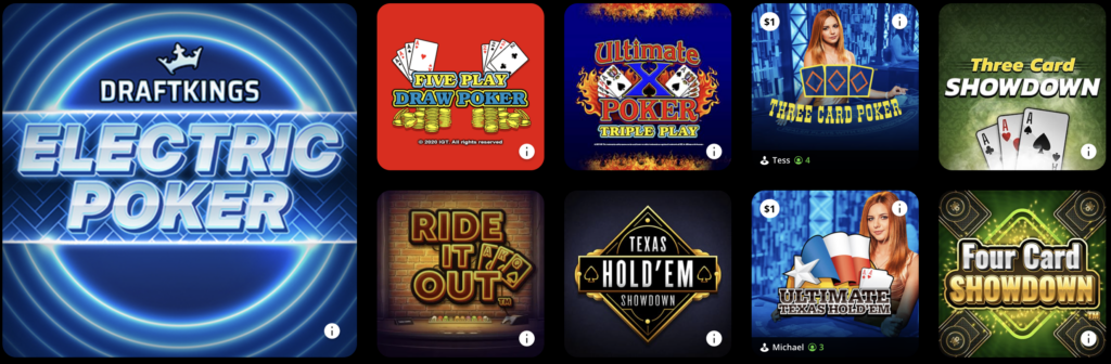 Poker Online Games - CasinoGuide Poker Online Games